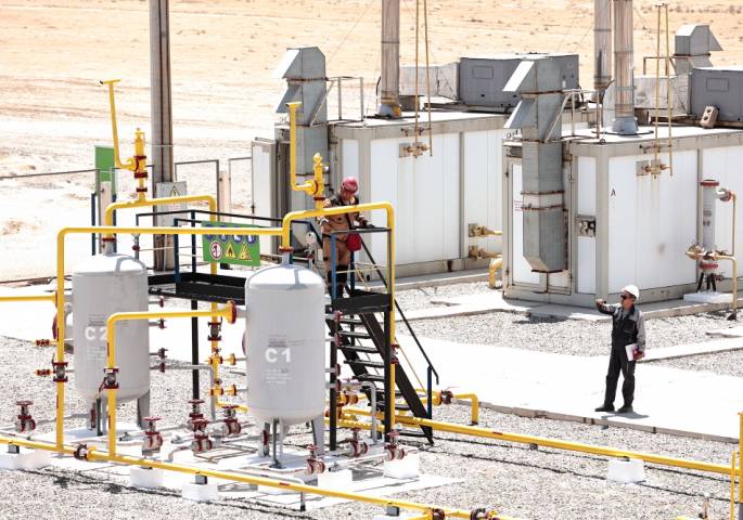 Saneg увеличила добычу газа на трех месторождениях в Кашкадарье