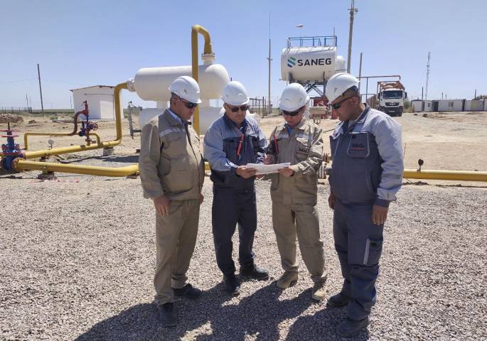 Saneg и GRDC внедряют модульные компрессорные установки на газовых месторождениях в Кашкадарье 