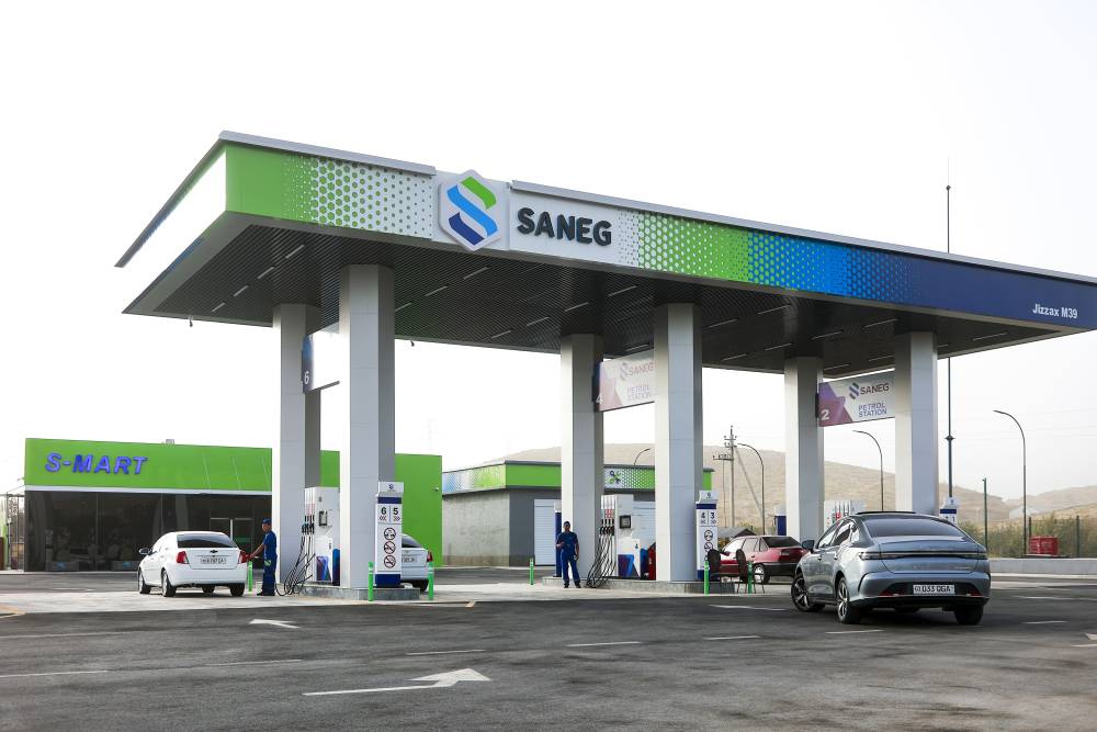 Saneg открыла автозаправочную станцию в Джизакской области